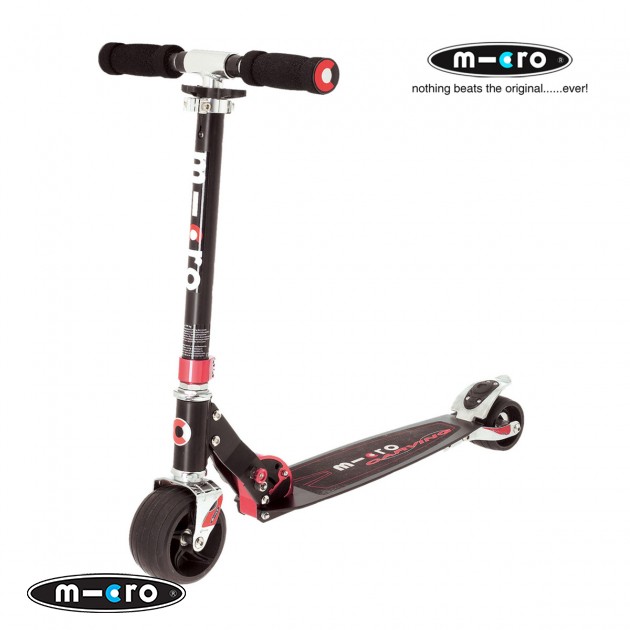 Micro Monster Scooter - Black/Red