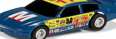 Micro Scalextric US Stock Car No 17 (Blue)