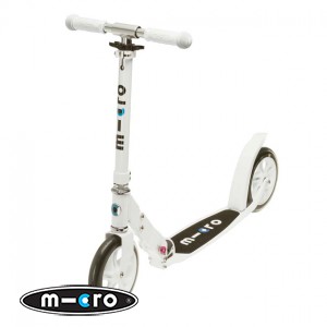 Scooters - Micro White Scooter - Carrera