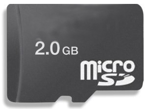 Micro Secure Digital (MicroSD/Transflash) Memory Card - 2GB - With SD Adapter - Dane-Elec - AMAZING PRICE!