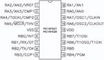 Microchip PIC16F62X ( PIC16F627-04/P )
