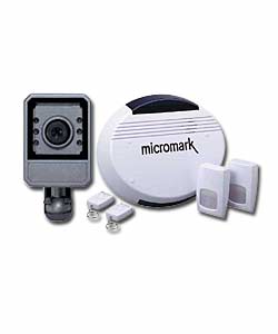 Micromark CCTV Camera and Totally Wirefree Alarm Kit