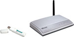 Micronet Wireless ADSL Modem Router with USB Dongle (