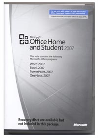 Microsoft Office 2007 Home and Student - OEM
