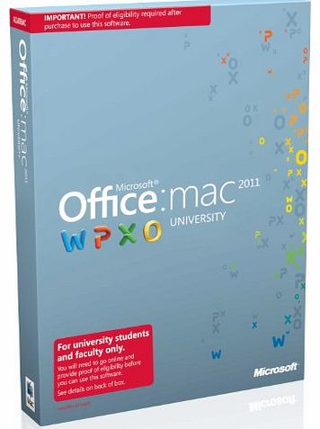 Microsoft Office University 2011 for Mac