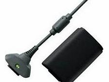 Official Xbox 360 Play & Charge Kit (Black) on