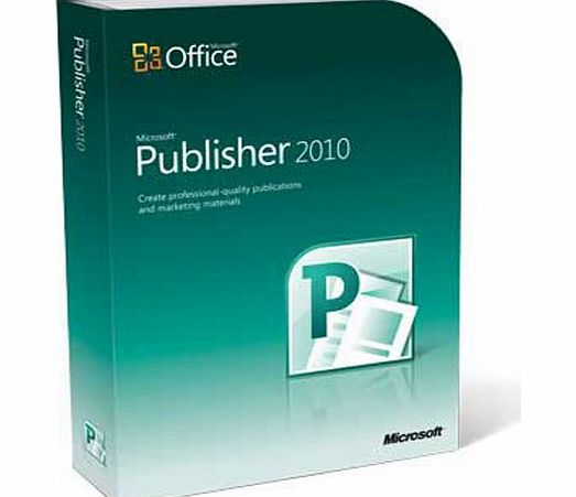 Microsoft Publisher 2010 (PC DVD)