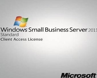 Microsoft Windows Small Businesss CAL Ste 2011 64Bit English 1pk DSP OEI 5 Clt User CAL (This OEM software is intended for system builders only)