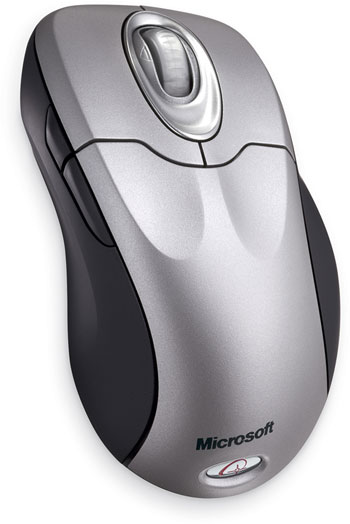 Microsoft Wireless Optical Mouse 5000 Platinum