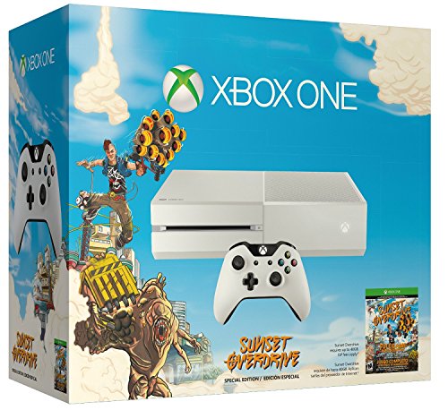 Xbox One White Console with Sunset Overdrive