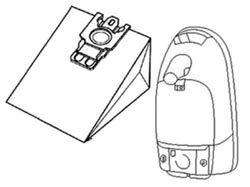 MIELE VACUUM CLEANER BAGS (PATTERN) FOR S400I