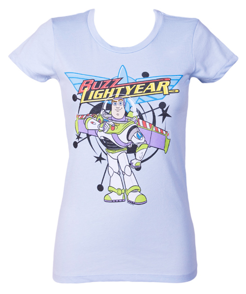 Mighty Fine Ladies Buzz Lightyear T-Shirt from Mighty Fine