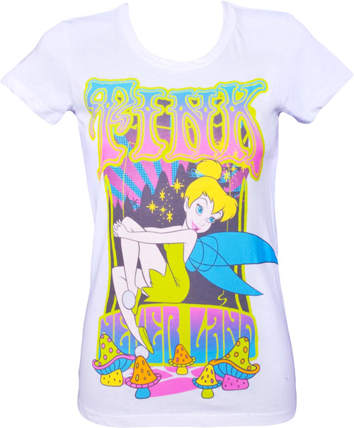 Ladies Tinkerbell Neverland T-Shirt from Mighty