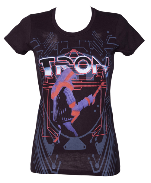 Ladies Tron Bodyguard T-Shirt from Mighty Fine