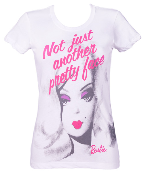 Not Another Pretty Face Ladies Barbie T-Shirt