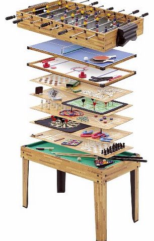 Mightymast Leisure 34-In-1 Multiplay Games Table