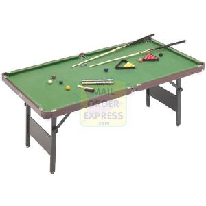 6 Foot Crucible 2-in-1 Snooker and Pool Table