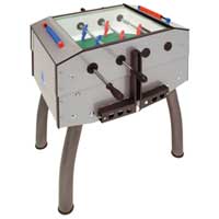 Micro Table Football Game Silver