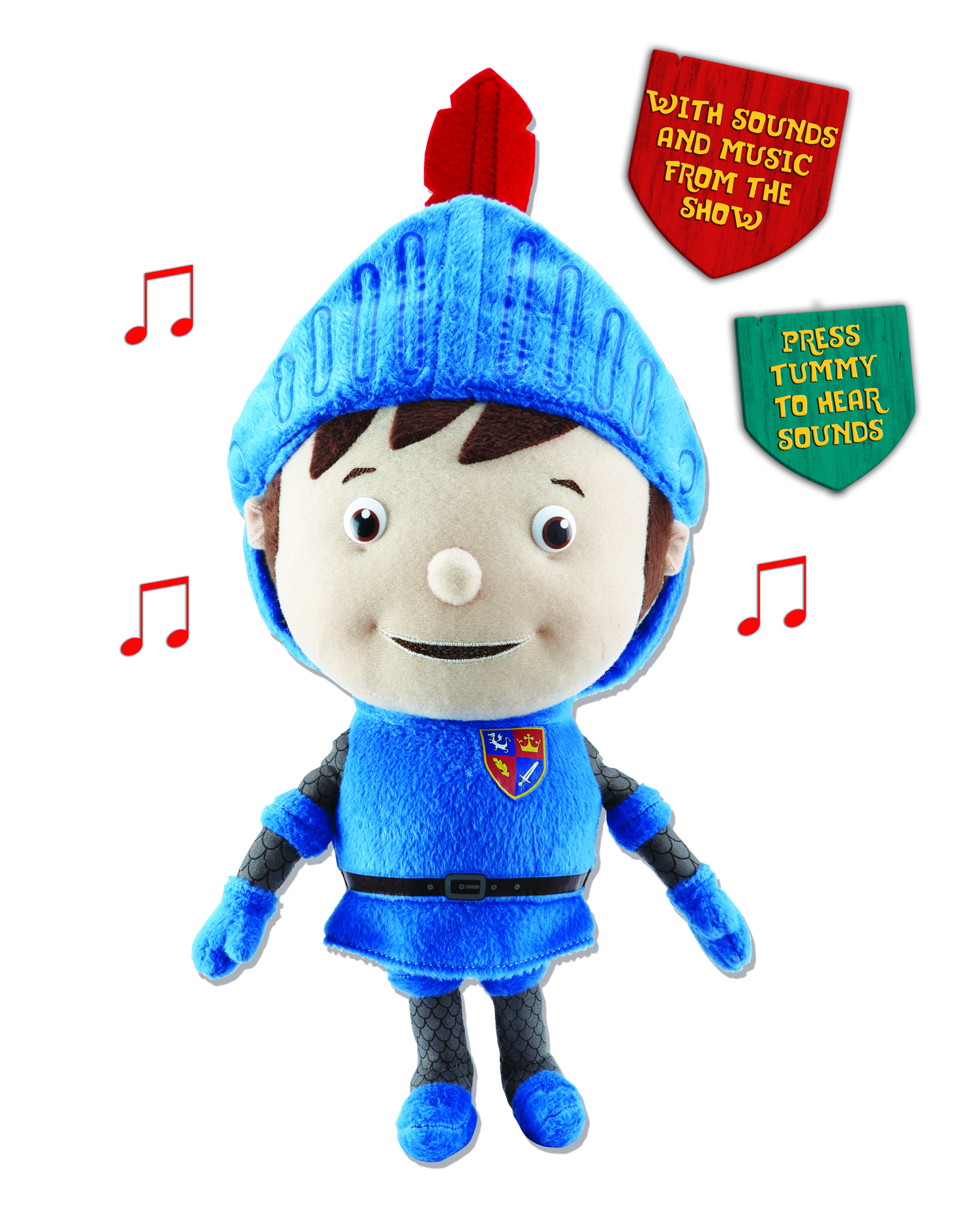 Mike th Knight Mike The Knight 10` Plush With Music - Mike