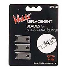 Guillotine Nail Clipper Replacement Blades (3)