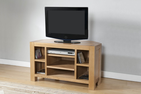 Oak Corner TV Cabinet (Milano Oak TV