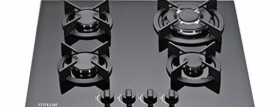  GH6041XB 60cm Built-in 4 Burner Gas on Glass Hob / Cooker / Cooktop with FFD