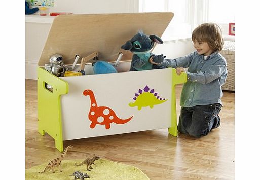 Dinosaur Toy Box and Desk