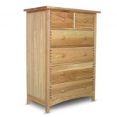6 Drawer Chest - Natural