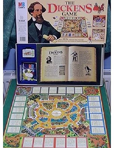 Milton Bradley THE DICKENS GAME - CHARLES DICKENS - VINTAGE BOARD GAME
