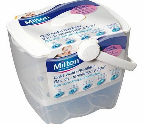 Milton Cold Water Steriliser (White)