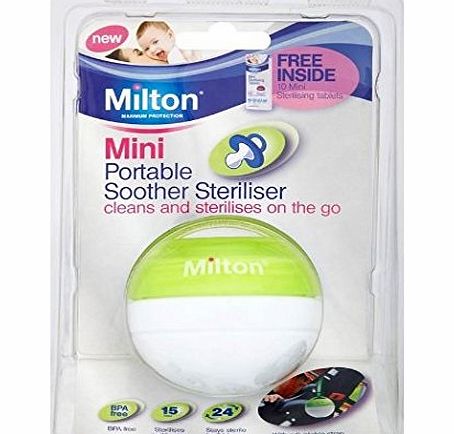 Milton Mini Soother Steriliser (Purple)
