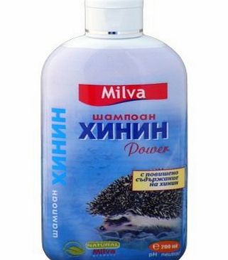 Milva Quinine Power 200ml - Anti Hair Loss, Regrowth, Hair-Growth Shampoo