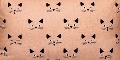 MIMI`lou Cats Mini-Cushion `One size