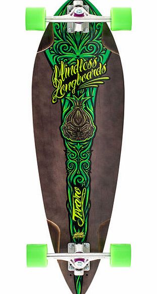 Mindless Voodoo Jivaro Green Longboard - 34 inch