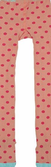 Mini A Ture Girls Mini A Ture Elka Tights - Burnt Coral