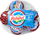 Mini Babybel Light Soft Natural Cheese (6x20g)