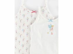 Mini Boden 2 Pack Vests, Fairies Pack,Rosy Dot