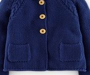 Mini Boden Cable Cardigan, Soft Navy 34558510