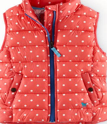 Mini Boden Chilly Days Gilet, Coral 34587873