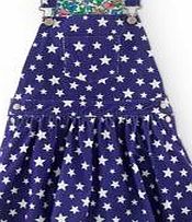Mini Boden Cord Dungaree Dress, Jewel Blue Galaxy 34605220