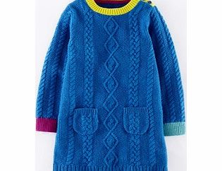 Cosy Cable Dress, Fountain Blue 34385419