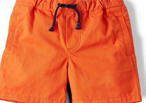 Mini Boden Drawstring Shorts Orange Mini Boden, Orange