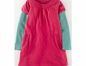Mini Boden Easy Jersey Dress, Berry,Kingfisher,Violet,Jade