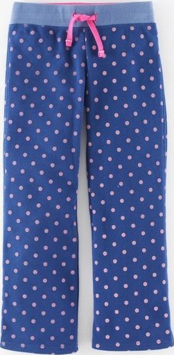 Mini Boden Favourite Sweatpants Soft Navy/Blush Spot Mini