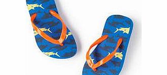 Mini Boden Flip Flops, Bright Blue Giant Sharks 34664748