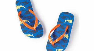 Mini Boden Flip Flops, Bright Blue Giant Sharks 34664805