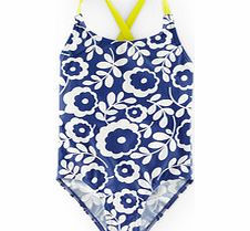 Mini Boden Fun Swimsuit, Forget Me Not Daisy Vine,Hot