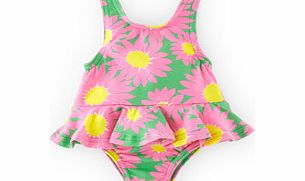 Mini Boden Girls Swimsuit, Cherry Blossom Wild Daisy,Multi