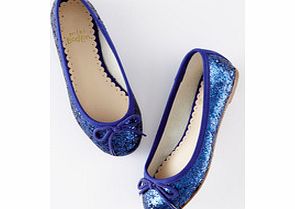 Mini Boden Glitter Ballet Flats, Blue,Silver,Multi 34183608