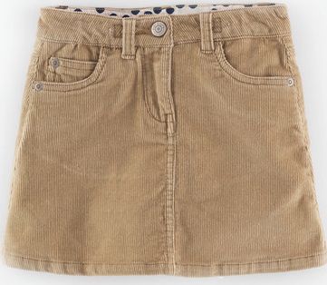 Mini Boden Heart Pocket Jean Skirt Camel Cord Mini Boden,